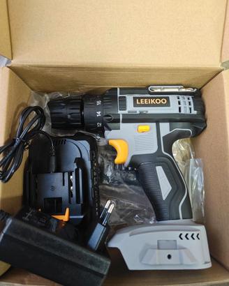 LEEIKOO Avvitatore 21V 2x2Ah