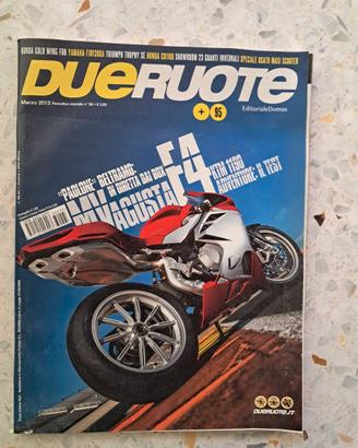 Rivista Dueruote 2013 KTM 1190 Adventure FJR1300A.