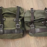 coppia borse moto Canvas Unit garage