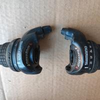 coppia di comandi cambio Shimano Revoshit 3x7 