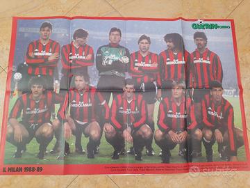 Poster double face Inter-Milan 1988-89