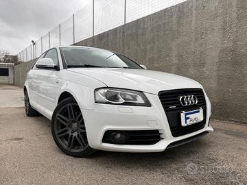 Audi A3 2.0 TDI 170 CV Quattro S-Line,Bluetooth,Cl
