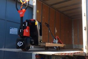 Transpallet elettronico litio 15 qli ep