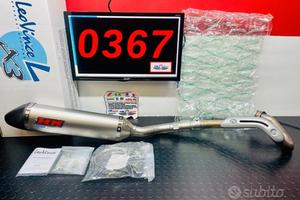 Scarico leovince crf 450 2004-2008 carbonio / comp