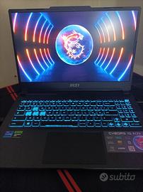 MSI Cyborg A1513VE Intel i7 + 16gb RAM + RTX