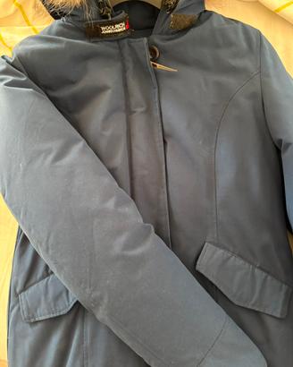 Woolrich parka blu navy