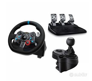 Volante g29+cambio manuale