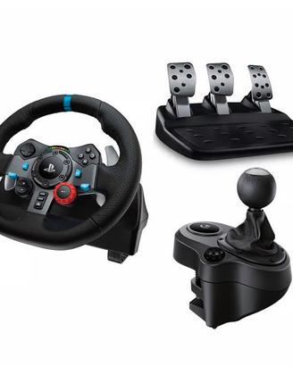 Volante g29+cambio manuale