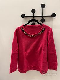 Maglione con swarovski marca Regina