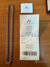 Collana uomo maglia grumette