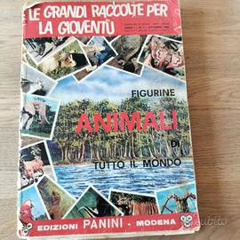 Album figurine Panini "Animali di tutto il mondo"