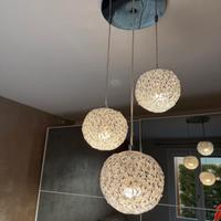 lampadario cromato 