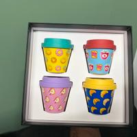 Set 4 tazze da collezione - mai usate!