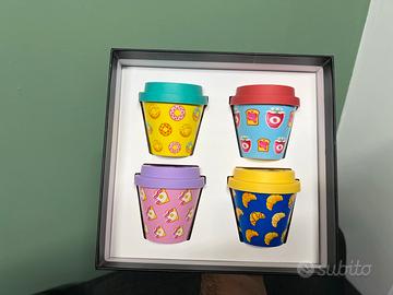 Set 4 tazze da collezione - mai usate!