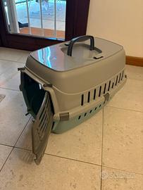 Trasportino per gatto in plastica eco