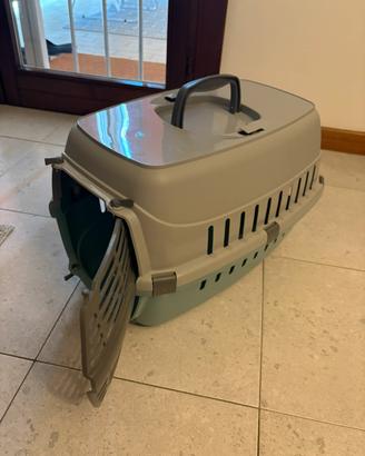 Trasportino per gatto in plastica eco