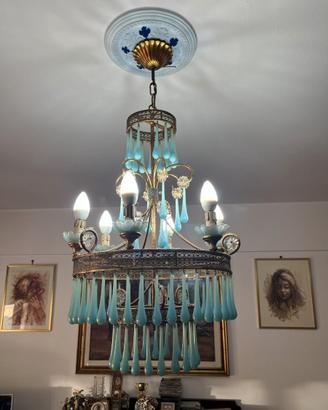 Lampadario Vintage Murano Maria Teresa