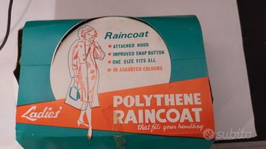 Lotto 4 PZ impermeabili tascabili NUOVI E CONF 3x2