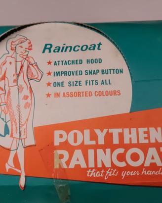 Lotto 4 PZ impermeabili tascabili NUOVI E CONF 3x2