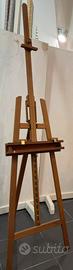 Cavalletto pittore marrone h 220cm