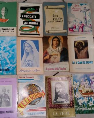 Don Giuseppe Tomaselli libri anni 50