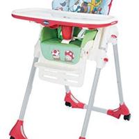 Seggiolone Polly Easy con 4 ruote di Chicco