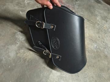 borsa in cuoio  per Honda Rebel 500