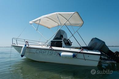 Barca open 19 capelli con bagno