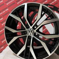 Cerchi Golf 5 6 7 7,5 8 gtd gti 18 pollici Santiag