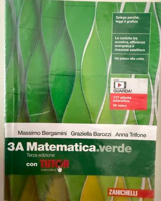 libri Matematica verde ed. 3A-4A-4B