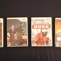 4 giochi per Nintendo Wii