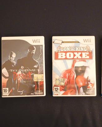 4 giochi per Nintendo Wii