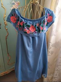 abito denim tg. 44-46