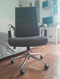 Sedia poltrona girevole da scrivania
