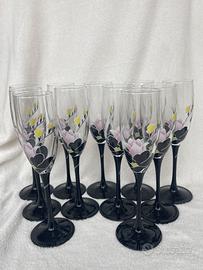 Servizio di 11 flute da champagne Luminarc France