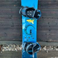 Snowboard Dynastar Freshy 151cm con attacchi