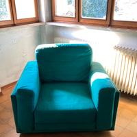 Salotto in alcantara