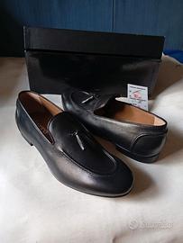 Scarpe mocassino uomo eleganti in pelle di vitello