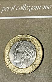 Moneta Lire 1.000 tiratura limitata per errore 
