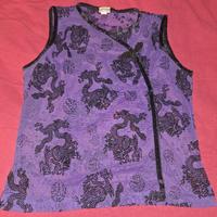 maglia Intimissimi trasparente viola