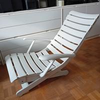 Sedia sdraio plastica