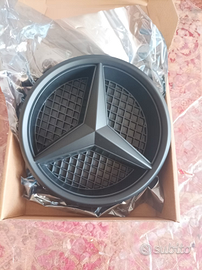 Stemma logo emblema MERCEDES BENZ COLORE NERO!!!!!