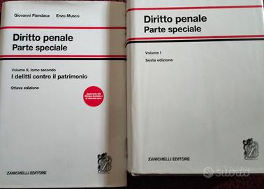Diritto penale Parte Speciale Fiandanca - Musco