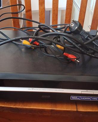 dvd recorder con hard disk integrato 160 gb 