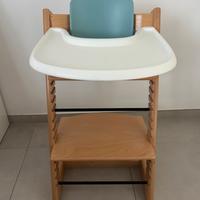 Tripp trapp Stokke pack seggiolone + set neonato