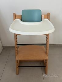 Tripp trapp Stokke pack seggiolone + set neonato
