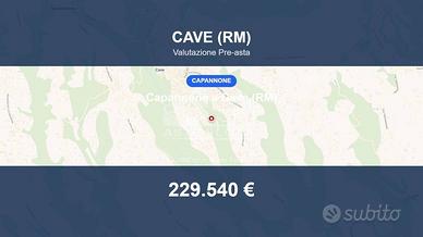 Immobile in asta di 808 m² a Cave