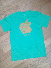 T shirt Apple Camp Taglia L Junior Nuova