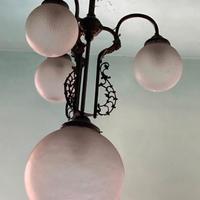 lampadario vintage di design molto raro