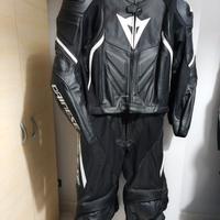 Tuta pelle DAINESE tg 27 (S/T) MAI INDOSSATA